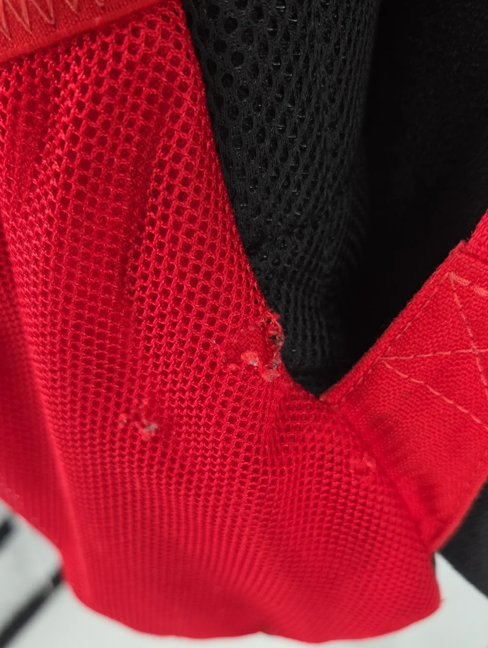 Nike Extra Large Red and Black Backpack with White Swoosh. Tons Of Storage Space